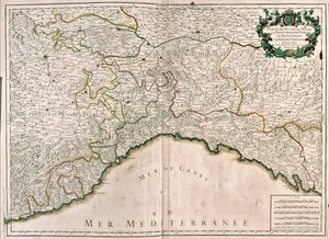 Milano, Genova e Piemonte, Italia - di A da Alexis Hubert Jaillot
