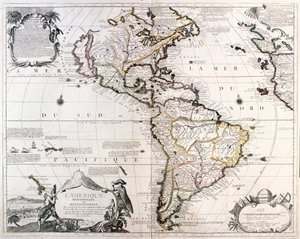 Sud e Nord America - da A da Alexis Hubert Jaillot