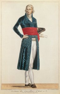Uniforme del Consigliere di Stato, c.1804-10 da Alexis Chataigner