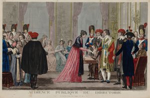 Udienza pubblica del Direttorio, ca 1797