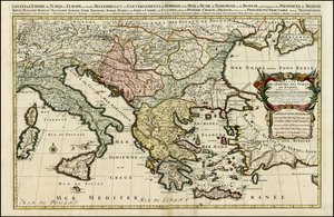 Mappa del 1692 dell