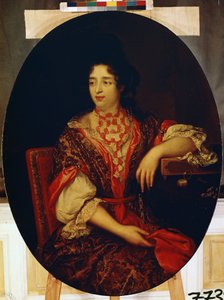 Ritratto di una dama di compagnia alla corte della regina di Francia