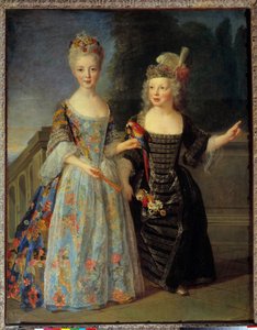 Ritratto di Catherine Éléonore Eugénie de Béthisy e suo fratello Eugène Éléonore