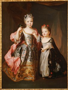 Ritratto di due Ragazze Giovani, dette Adelaide e Victoire, figlie di Luigi XV