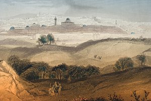Gerusalemme, inciso da Albert Henry Payne (1812-1902) frontespizio di 