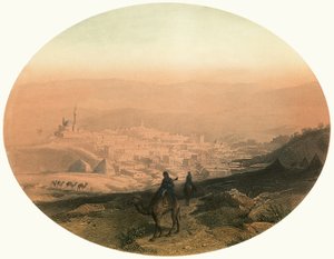 Veduta di Nazareth da Alexius Geyer