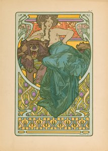 Documenti decorativi da Alfons Marie Mucha