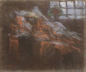 Sognando da Alfons Marie Mucha