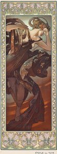 Étoile Du Soir da Alfons Marie Mucha
