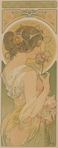 La primula da Alfons Marie Mucha