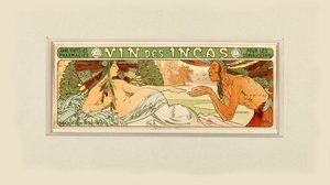 Vin des Incas, 1897 da Alfons Marie Mucha