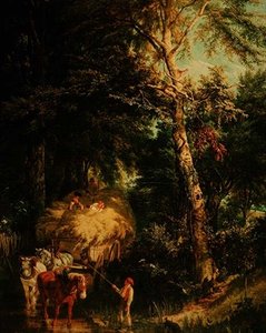 Attraversando il ruscello da Alfred Edward Chalon