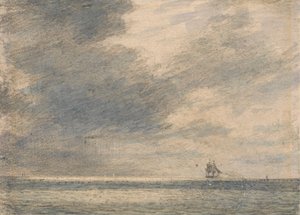 Sera in Mare da Alfred Abram Constable