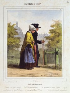 La donna degli Invalides, da Les Femmes de Paris da Alfred Andre Geniole