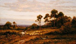 Un pascolo nel Surrey da Alfred Augustus Glendening