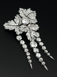 Spilla "Feuilles de Groseillier"