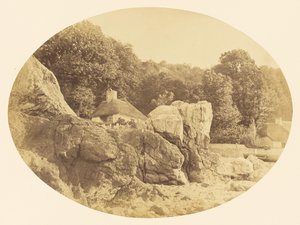 Babbicombe, dalla spiaggia da Alfred Batson