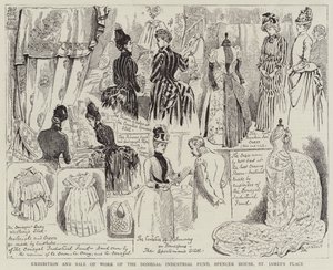 Mostra e Vendita del Lavoro del Fondo Industriale di Donegal, Spencer House, St James
