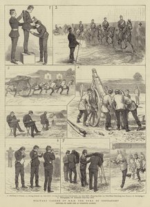 Carriera Militare di SAR il Duca di Connaught da Alfred Chantrey Corbould