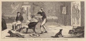 Schizzi dalla Columbia Britannica, il nostro barbiere