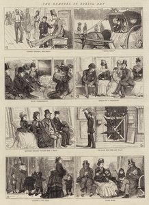 Gli umori del Boxing Day da Alfred Chantrey Corbould