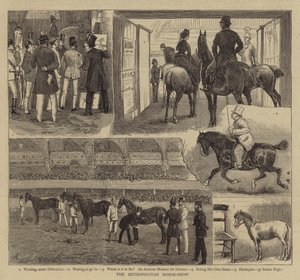 Lo spettacolo equestre metropolitano da Alfred Chantrey Corbould