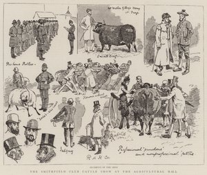 Mostra del Bestiame del Club Smithfield alla Sala Agricola