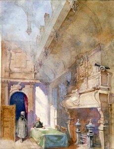 Sala da pranzo, Certosa, Londra da Alfred Charles Conrade