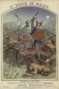 Copertina di San Davide del Galles da Alfred Concanen