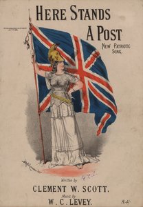 Qui si erge un palo, nuova canzone patriottica - Britannia che tiene l