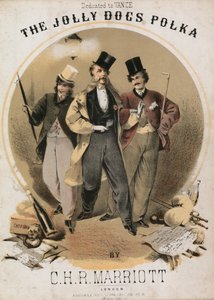 La Polka dei Cani Allegri da Alfred Concanen