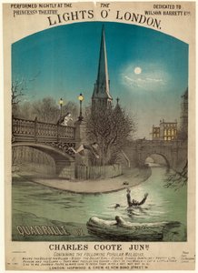 Le luci di Londra da Alfred Concanen