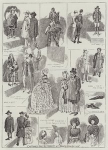 Costumi passati e presenti alla Mostra della Salute da Alfred Courbould
