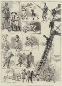 Grande assalto militare alla Royal Albert Hall, a beneficio del Fondo di guerra egiziano da Alfred Courbould