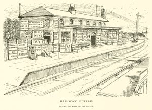 Puzzle ferroviario da Alfred Courbould