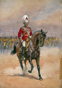 Sua Maestà il Re Imperatore, 1910, illustrazione per 