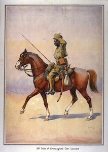 Soldato del 31° Lancer del Duca di Connaught da Alfred Crowdy Lovett