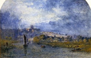 Tramonto su Norwich da Alfred Dawson