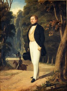 Ritratto di Augustin Grisier 1791-1865, c. 1840 da Alfred De Dreux