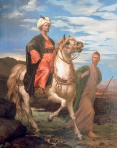 Principe orientale a cavallo da Alfred Dedreux