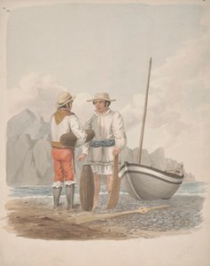 Barcaiolo e Medianero di Garachico, Tenerife da Alfred Diston