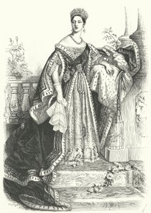Regina Vittoria da Alfred Edward (after) Chalon