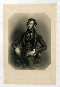 Edward Lytton Bulwer, inciso da H. Cook da Alfred Edward Chalon