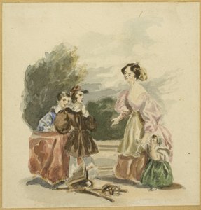 Il giocattolo rotto da Alfred Edward Chalon