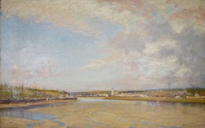 Hayle da Lelant, Cornovaglia, 1892 da Alfred Edward East
