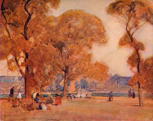 Nel parco, c1864-1906 da Alfred East