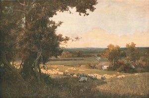 La valle dorata, c1893 da Alfred East
