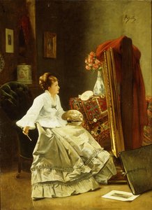 Artista al lavoro