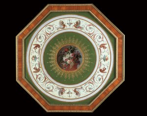 Parte superiore di un guéridon in stile Luigi XVI da Alfred Emmanuel Louis Beurdeley