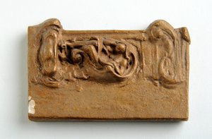 Maquette per un Pannello con una Figura Seduta